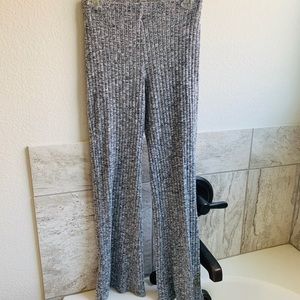 Boot cut grey comfy pants